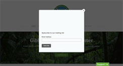 Desktop Screenshot of gibboncenter.org
